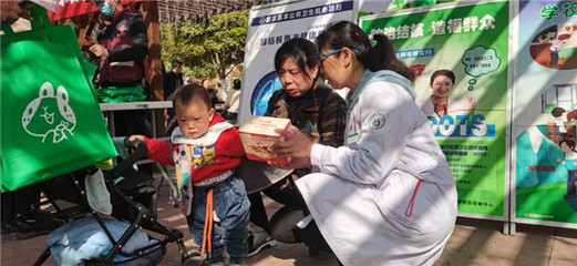 漢陰城關鎮 營養包發放與咨詢服務，為嬰幼兒健康成長保駕護航